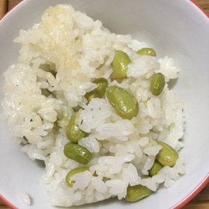 冷凍枝豆で簡単 枝豆ごはん レシピ 作り方 By えちご姫8654 楽天レシピ